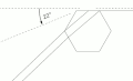 22 Degree halo Rotating Hexagonal Ice Crystal Complete cycle.gif