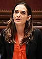 (05-07-19) NY State Senator Julia Salazar during Senate Session at the NY State Capitol, Albany NY (cropped).jpg