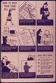 "How to Keep Your Food Bill Down Leaflet" - NARA - 514546.tif