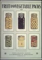 "Fruit and Vegetable Packs. Peaches, Blackberries, Cherries, Okra, String Beans, Soap Mixture. Home Demonstration... - NARA - 512543.tif