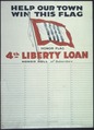 "Help our Town Win This Flag. Honor Flag. 4th Liberty Loan Honor Roll of Subscribers." - NARA - 512637.tif