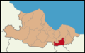Ayvacık District Location in Samsun Province.png