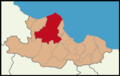 Bafra District Location in Samsun Province.png