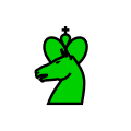 Green Centaur Xogos da Meiga chess icons family.svg