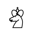White Centaur Xogos da Meiga chess icons family.svg