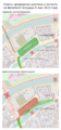 Agreed and real schemes of the march and rally in Moscow 6 may 2012.png